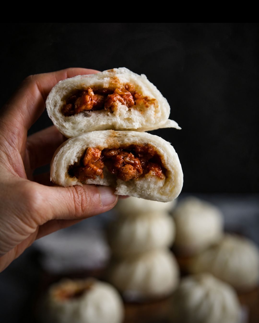 CHAR SIU CHICKEN BAO (BAKPAO AYAM BBQ)